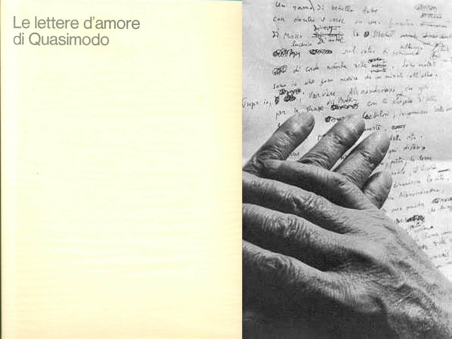 Le lettere d'amore di Quasimodo