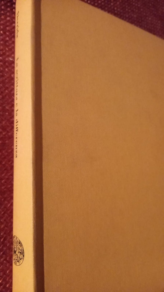 La scrittura e la differenza