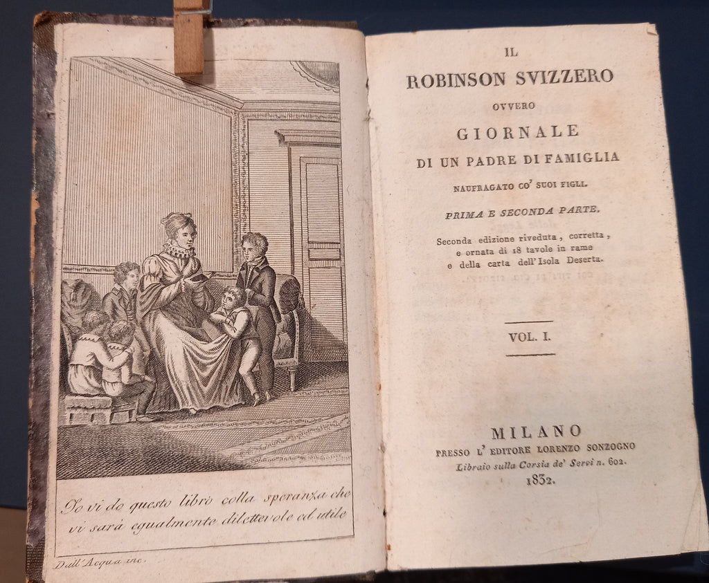 Il Robinson svizzero, ovvero: giornale di un padre di famiglia naufragato co' suoi figli