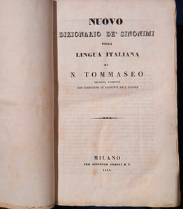 Nuovo dizionario de' sinonimi della lingua italiana