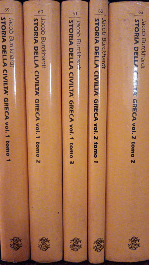 Storia della civiltà greca (5 voll.)