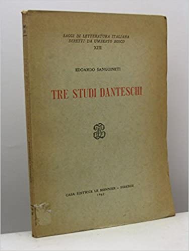 Tre studi danteschi