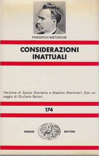 Considerazioni inattuali