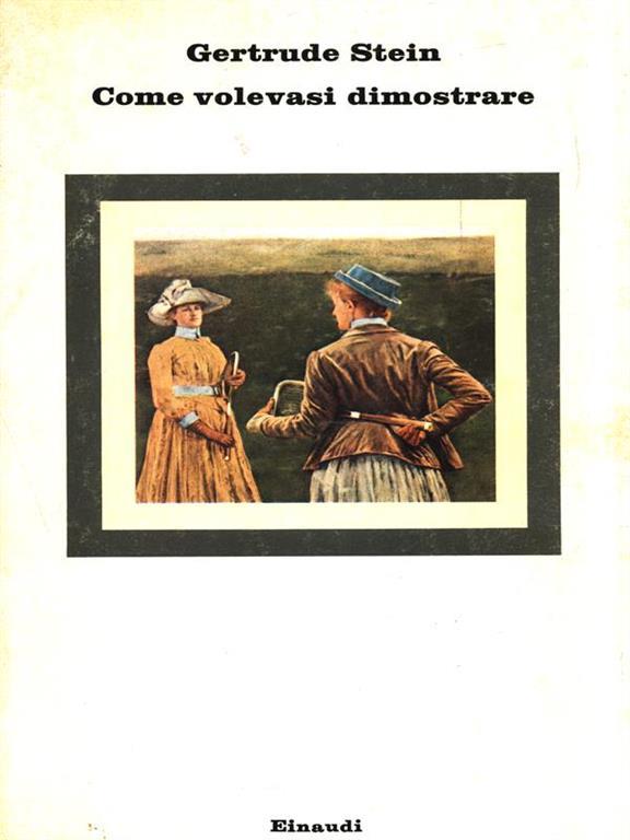 Come volevasi dimostrare