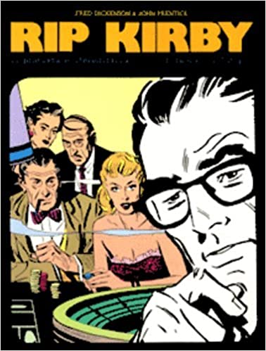 Rip Kirby n. 23. La penna avvelenata - I due detective.