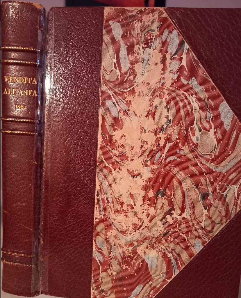 MANOSCRITTI. MINIATURE. INCUNABOLI LEGATURE. LIBRI FIGURATI DEI SECOLI XVI -XVIII – VENDITA ALL'ASTA APRILE 1927