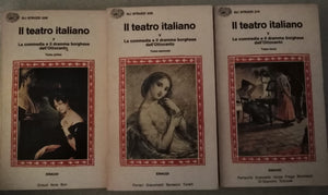 Il teatro italiano: V. La commedia e il dramma borghese dell'Ottocento (3 voll.)