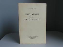 Initiation a la philosophie