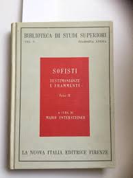 Sofisti. Testimonianze e frammenti. Fasc. 1. Vol. IV.