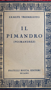 Il pimandro (Poimandres)