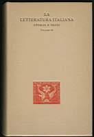 La letteratura italiana. Storia e testi. Vol. 56.